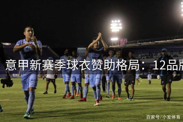 意甲新赛季球衣赞助格局：12品牌争艳 阿迪领跑